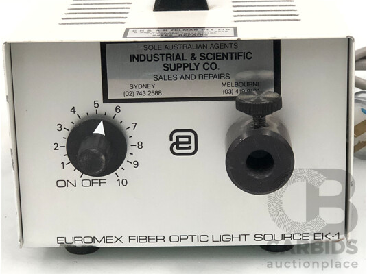 1663366 · Euromex Illuminator Fiber Optic Light Source EK-1