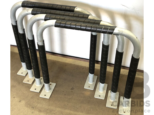 1663377 · 800mm U Shaped Bollards  - Lot of Four