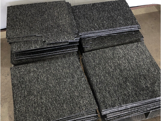 1663382 · Milliken 500mm Carpet Tiles - 30 Square Meters + Offcuts