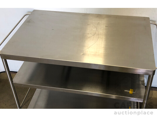 1663340 · Mobile Stainless Steel Trolley