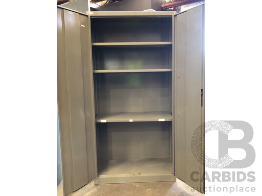 1663341 · Duff Steel Two Door Storage Cabinet