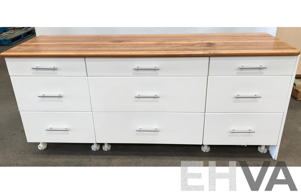 Custom Built Kitchen Sideboard