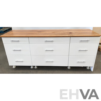 Custom Built Kitchen Sideboard