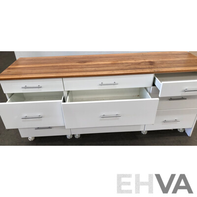 Custom Built Kitchen Sideboard