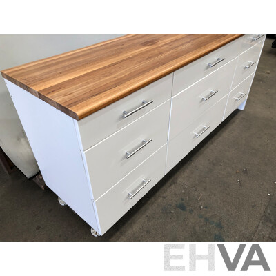 Custom Built Kitchen Sideboard