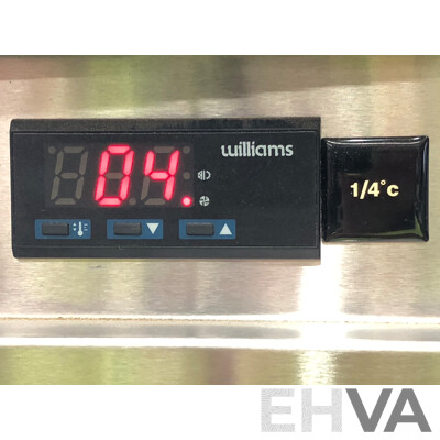 Williams Stainless Steel Upright Refrigerator