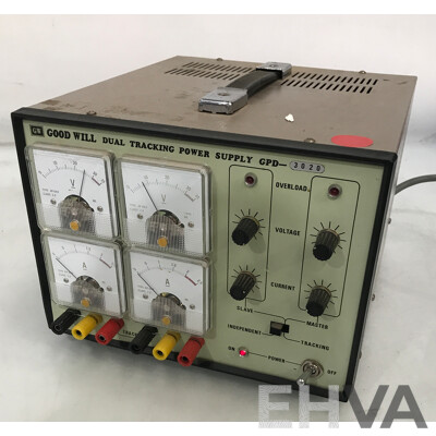 Good Will Dual Tracking Power Supply