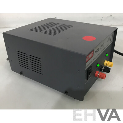 GME (PSA 1210) Regulated Dual Output DC Power Supply