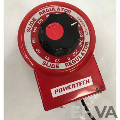 Powertech Variac SRV-5 Variable Laboratory Autotransformer