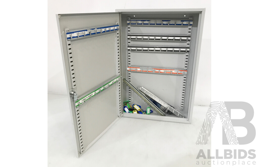 Security Gray Key Cabinet