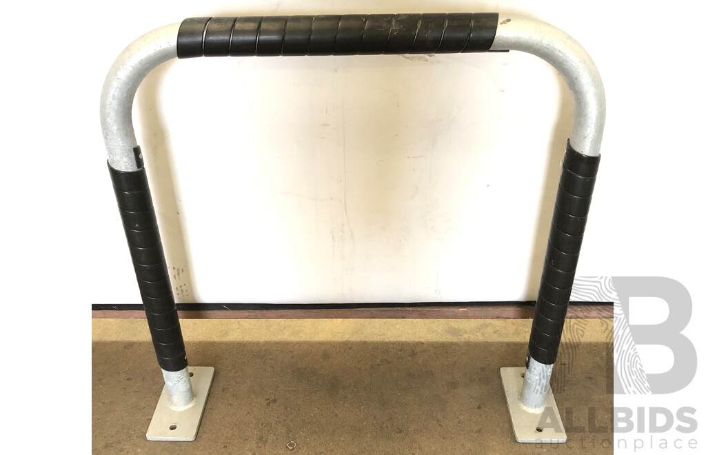 800mm U Shaped Bollards  - Lot of Four