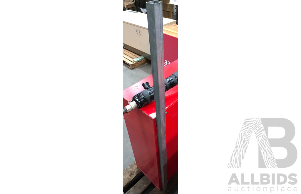 FlameStop Fire Hose Reel, Plumbing and Cabinet