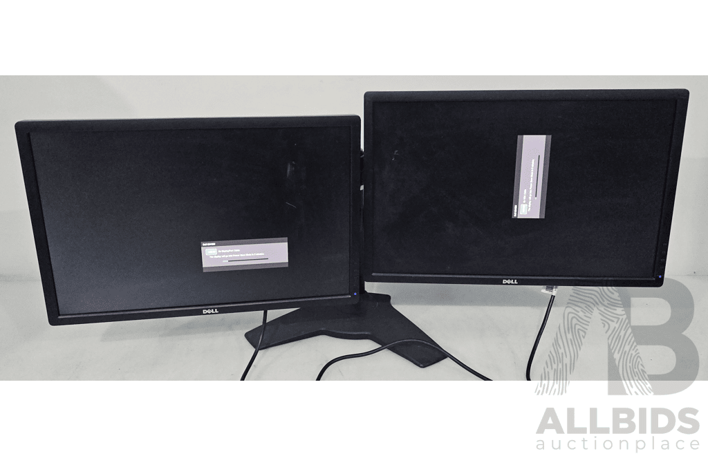 Dell UltraSharp (U2412Mb) WUXGA 24-Inch Widescreen LED-Backlit LCD Monitor - Lot of Two