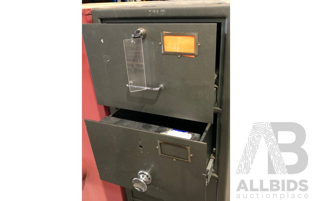 B Class Four Drawer Filing Cabinet