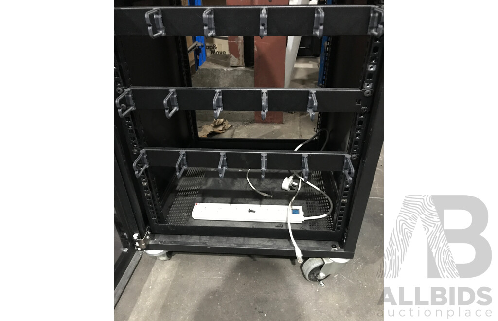 Pair of Network Cabinets and Qmax Wastewater Pump Station