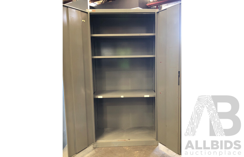 Duff Steel Two Door Storage Cabinet
