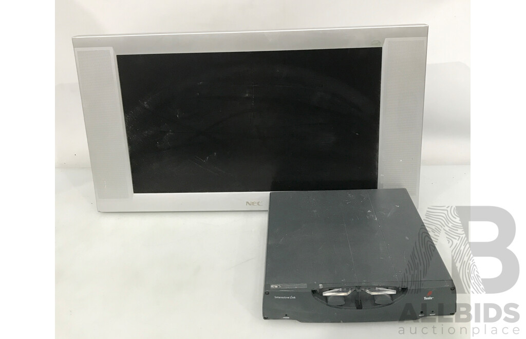 NEC 27 Inch LCD Monitor and Tenix Interactive Link Multiple Computer Switch