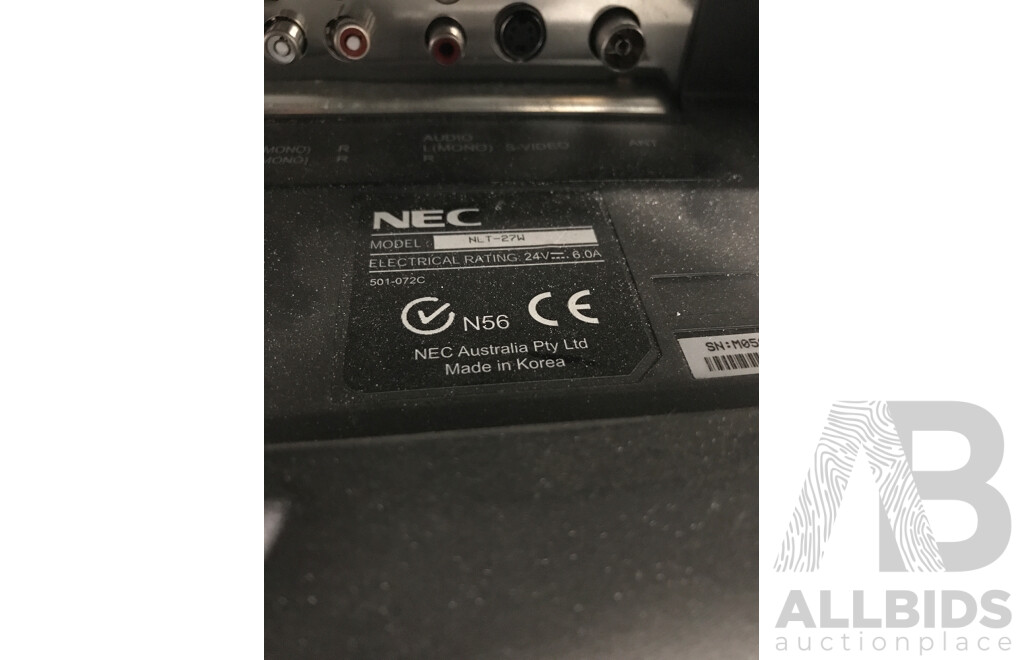 NEC 27 Inch LCD Monitor and Tenix Interactive Link Multiple Computer Switch