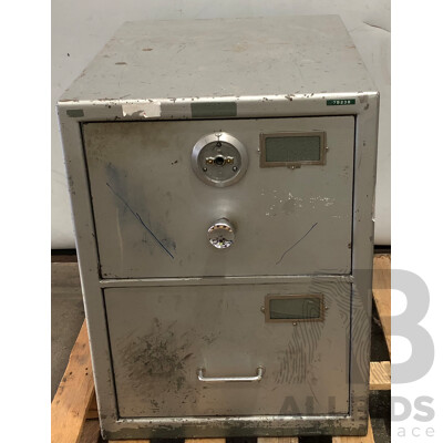 B Class Two Drawer Filing Cabinet
