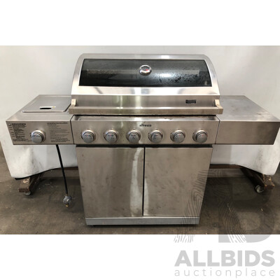 Alfresco Six Burner LPG Barbecue with Wok Burner