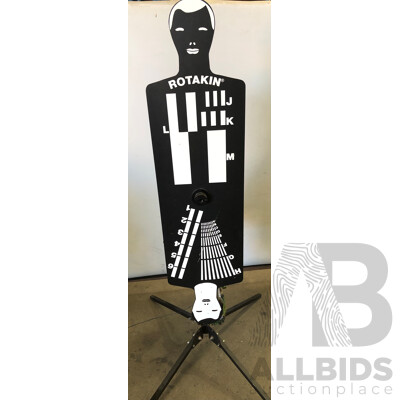 Rotakin Electric Rotating Digital Target Practice Dummy