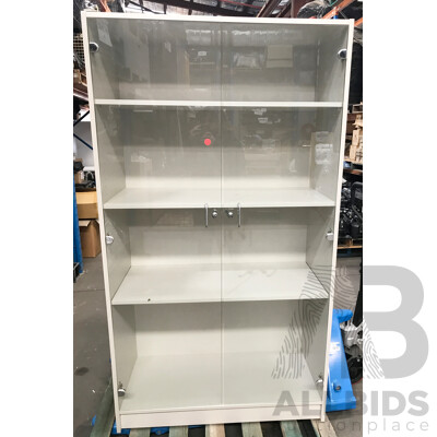 Display Glass Cabinets - Lot of 2