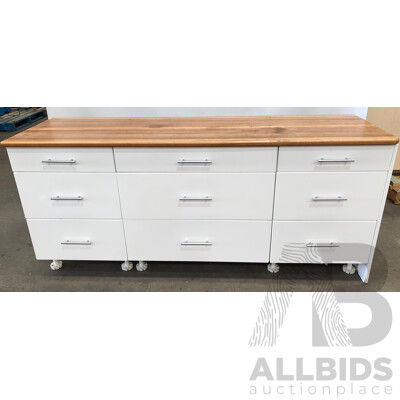 Custom Built Kitchen Sideboard