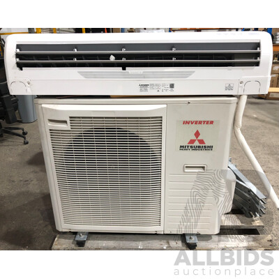 Mitsubishi Split System Air Conditioner with Remote Control