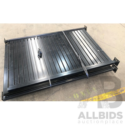 5 Meters of Aluminium Fencing - 1860mm Tall