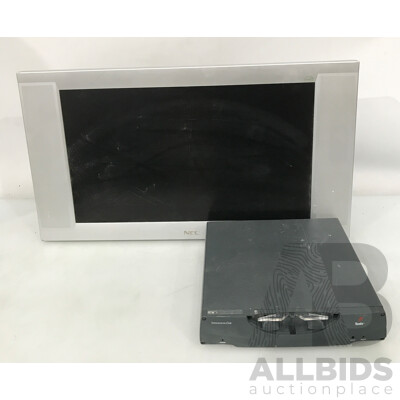 NEC 27 Inch LCD Monitor and Tenix Interactive Link Multiple Computer Switch