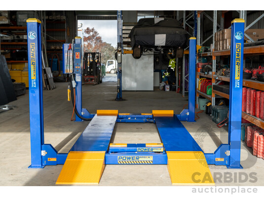 1663450 · Powerrex 4500kg Four Post Car Lift with Two Jacks - SL-3600L
