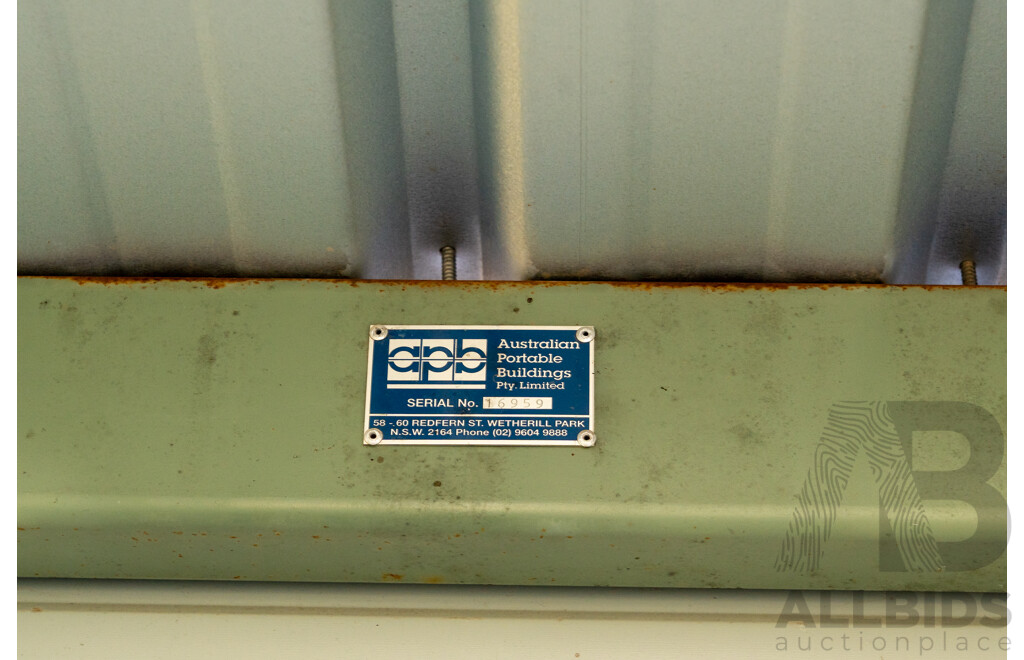 Australian Portable Buildings Pty Ltd Demountable/Movable Building with Wet Area - Approximately 140 Square Meters