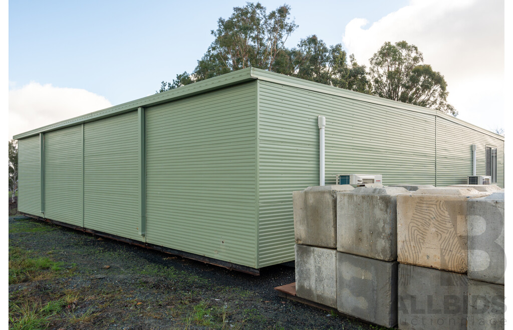 Australian Portable Buildings Pty Ltd Demountable/Movable Building with Wet Area - Approximately 140 Square Meters