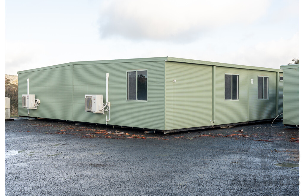 Australian Portable Buildings Pty Ltd Demountable/Movable Building with Wet Area - Approximately 140 Square Meters