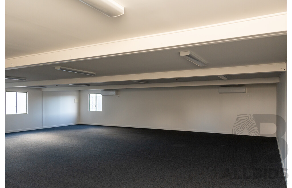Australian Portable Buildings Pty Ltd Demountable/Movable Building with Wet Area - Approximately 140 Square Meters