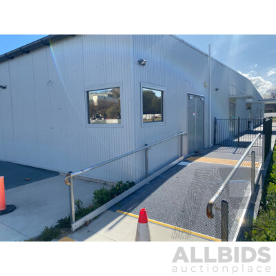 Prefabricated 1700 Square Meter Building - Meets Australian Standards - Includes Near New Shipping Containers