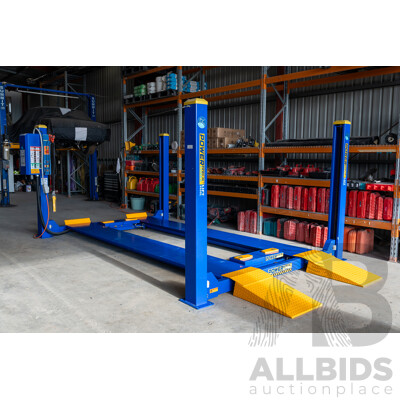 Powerrex 4500kg Four Post Car Lift with Two Jacks - SL-3600L
