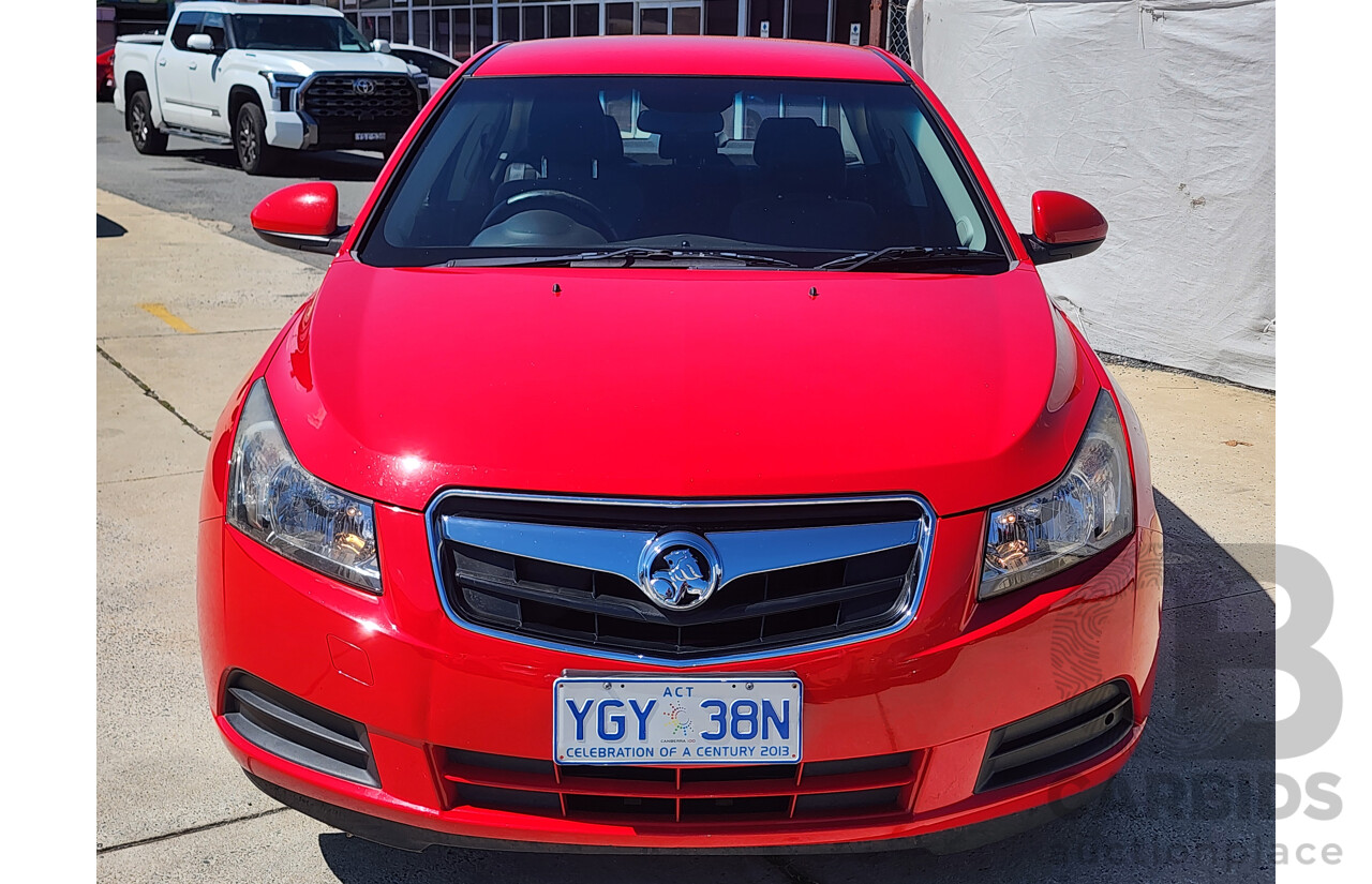 11/2009 Holden Cruze CD JG 4d Sedan Red 1.8L