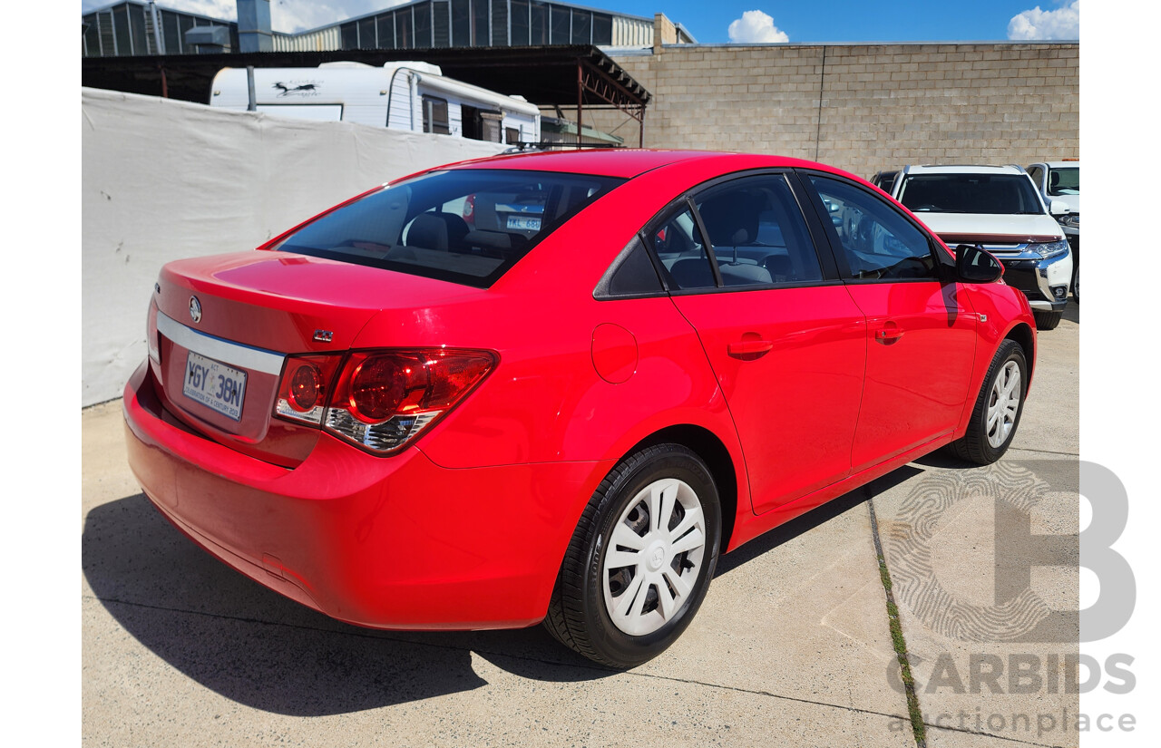 11/2009 Holden Cruze CD JG 4d Sedan Red 1.8L