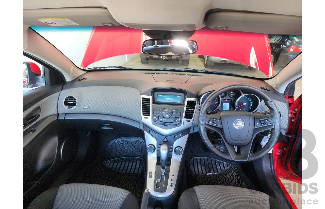 11/2009 Holden Cruze CD JG 4d Sedan Red 1.8L