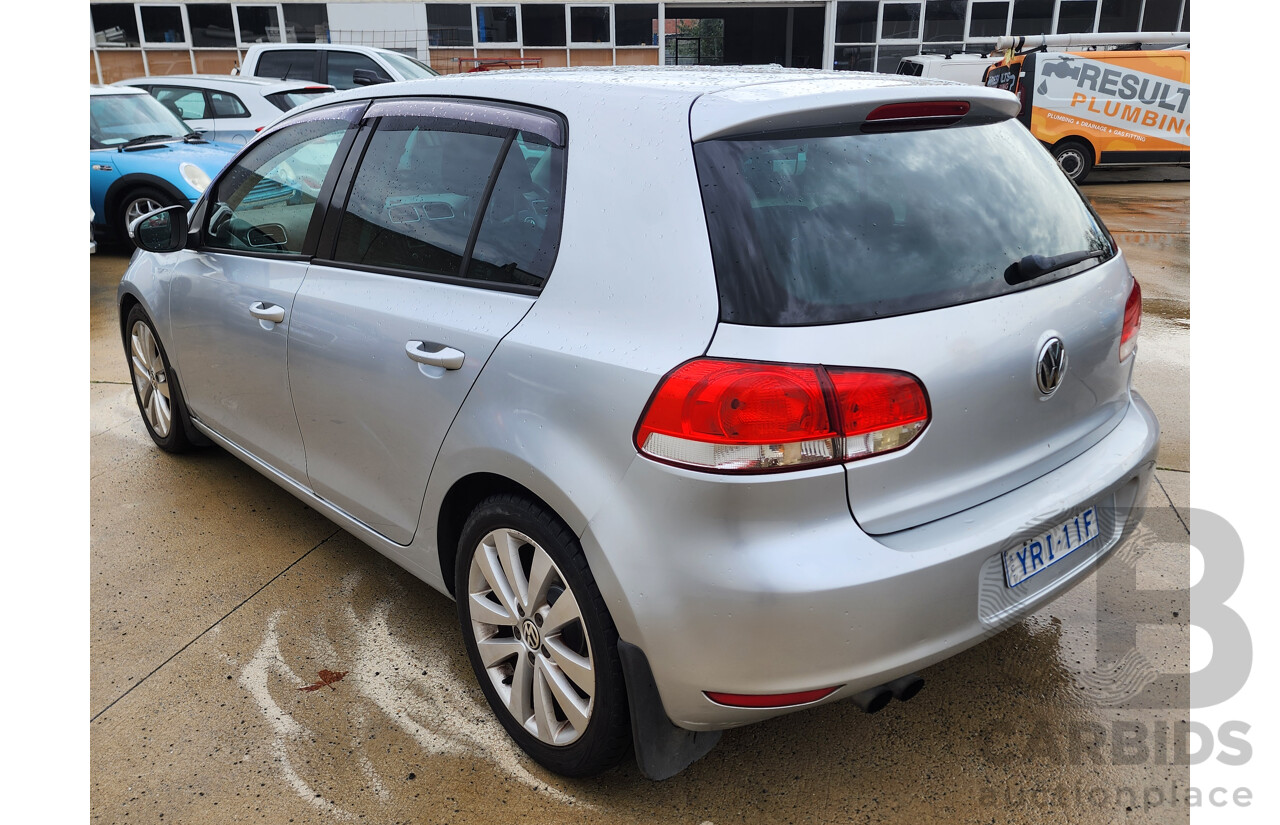 2/2009 Volkswagen Golf 2.0 TDI 1K MY09 5d Hatchback Silver 2.0L