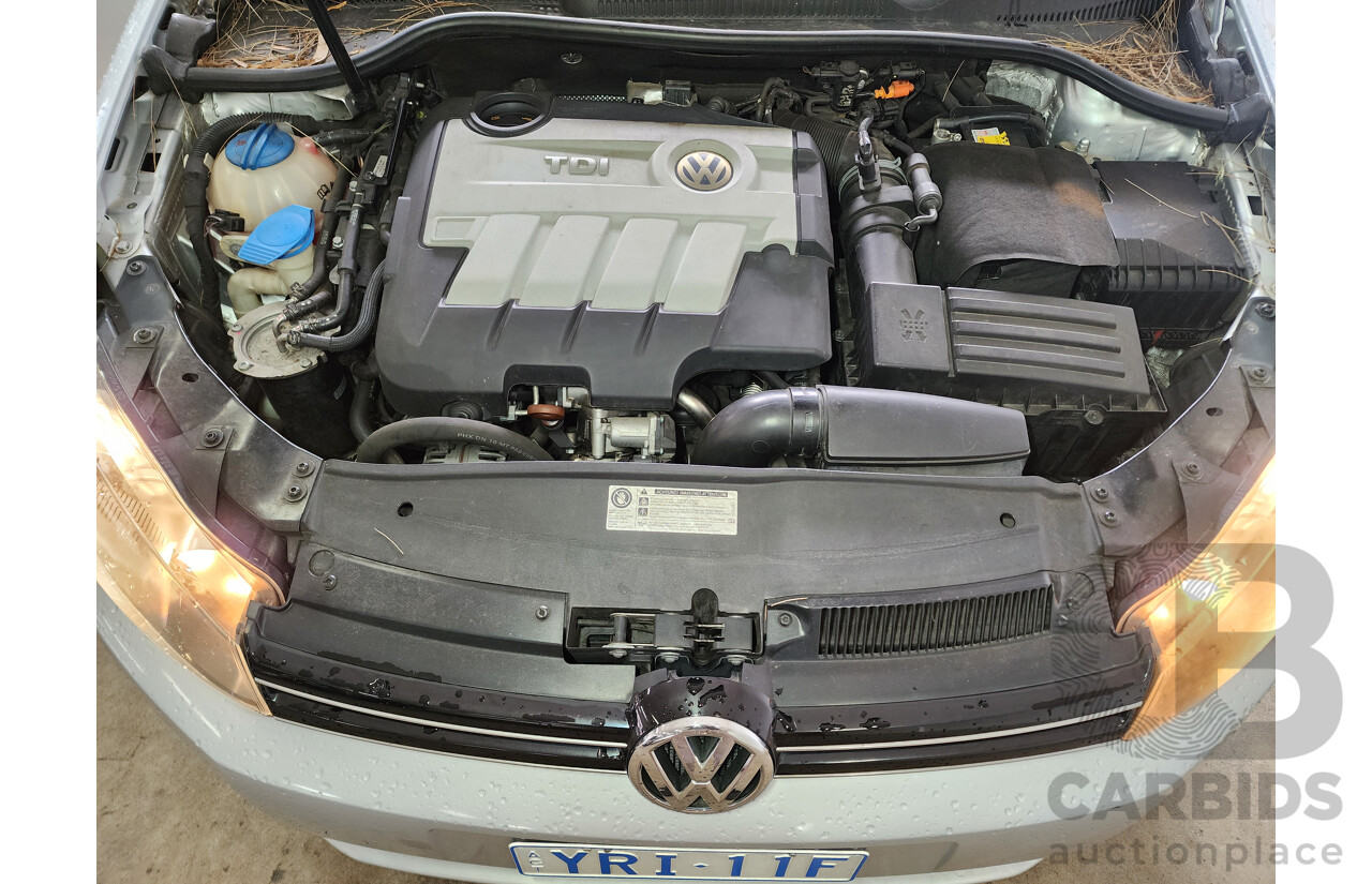 2/2009 Volkswagen Golf 2.0 TDI 1K MY09 5d Hatchback Silver 2.0L