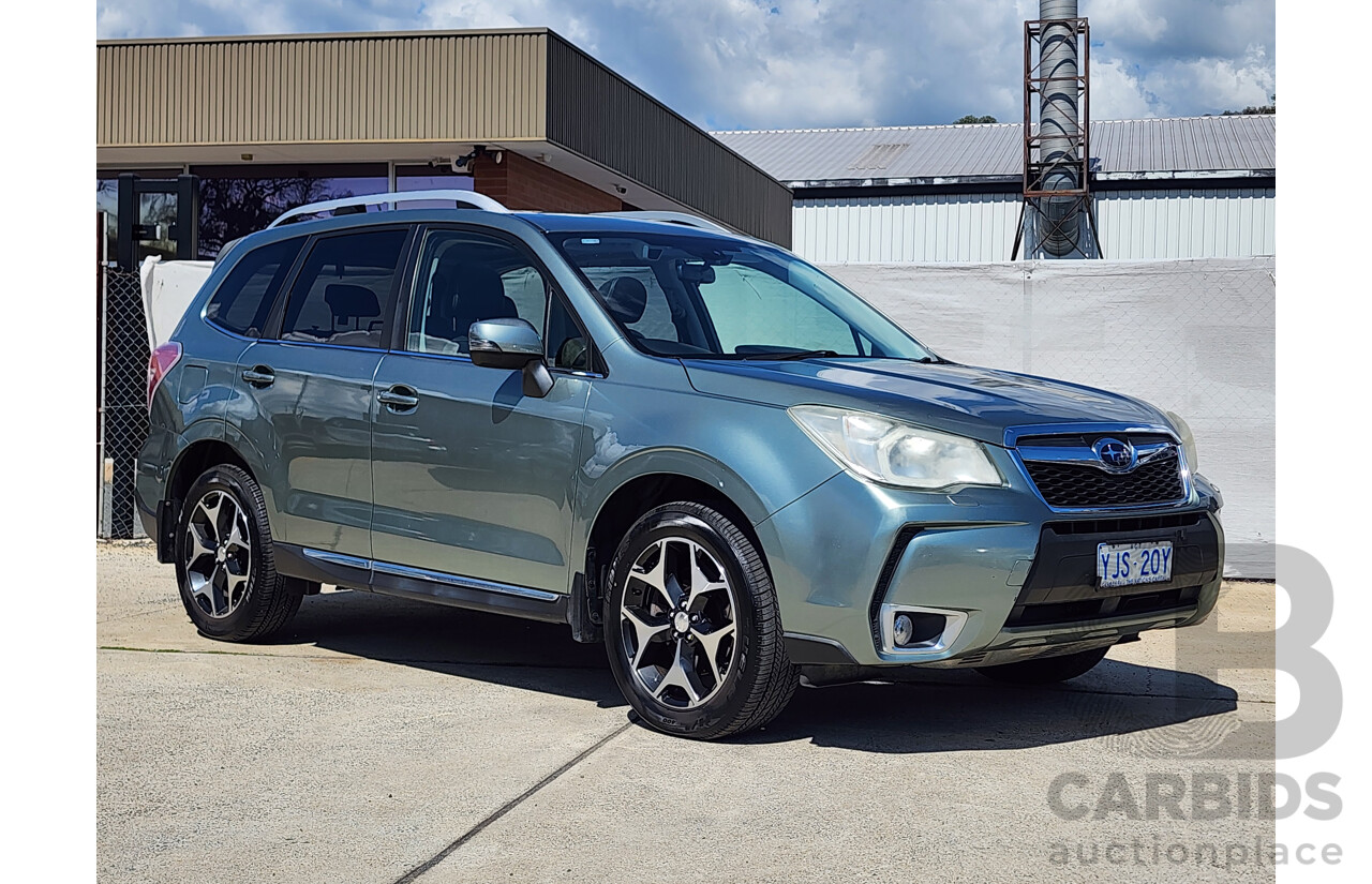10/2013 Subaru Forester 2.0 XT Premium MY13 4d Wagon Green 2.0L