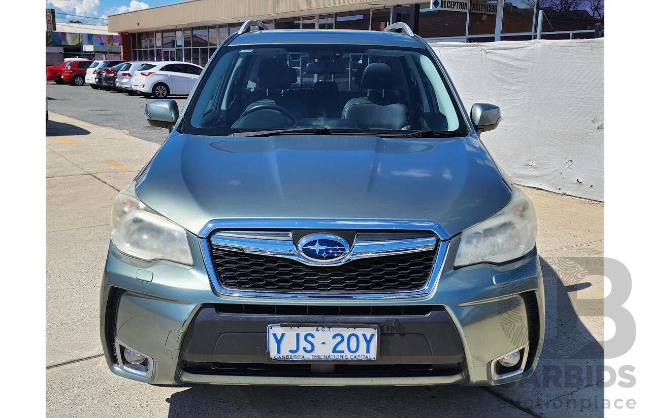 10/2013 Subaru Forester 2.0 XT Premium MY13 4d Wagon Green 2.0L