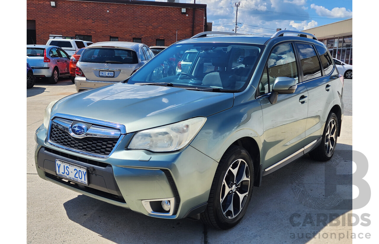 10/2013 Subaru Forester 2.0 XT Premium MY13 4d Wagon Green 2.0L