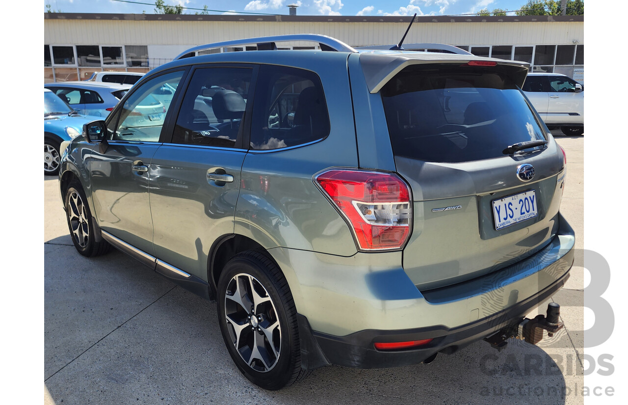10/2013 Subaru Forester 2.0 XT Premium MY13 4d Wagon Green 2.0L
