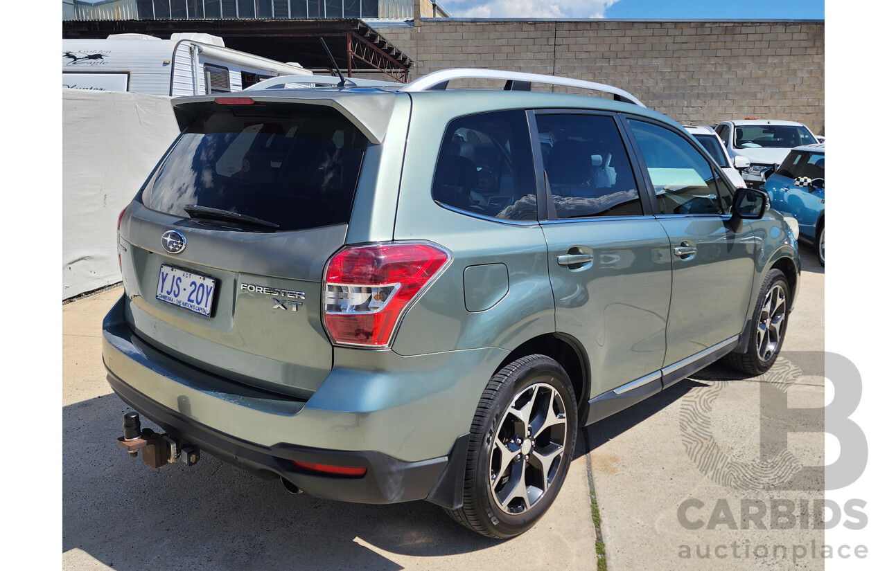 10/2013 Subaru Forester 2.0 XT Premium MY13 4d Wagon Green 2.0L