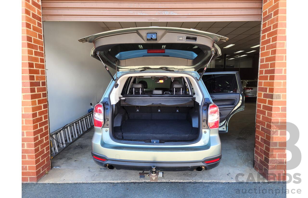 10/2013 Subaru Forester 2.0 XT Premium MY13 4d Wagon Green 2.0L