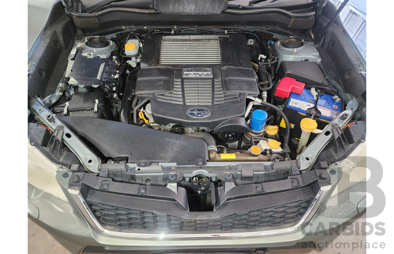 10/2013 Subaru Forester 2.0 XT Premium MY13 4d Wagon Green 2.0L