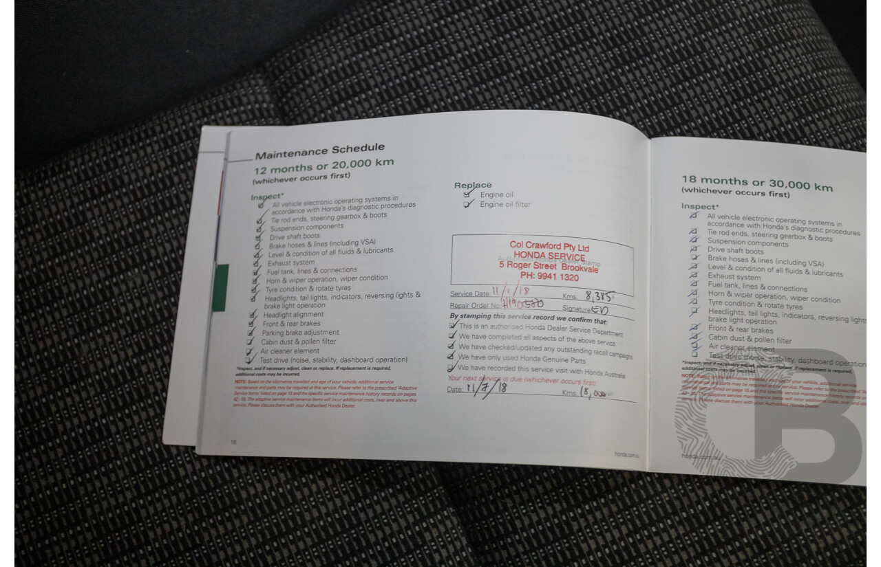 03/2016 Honda Jazz VTi GK MY16 5D Hatchback Orchid White Pearl 1.5L